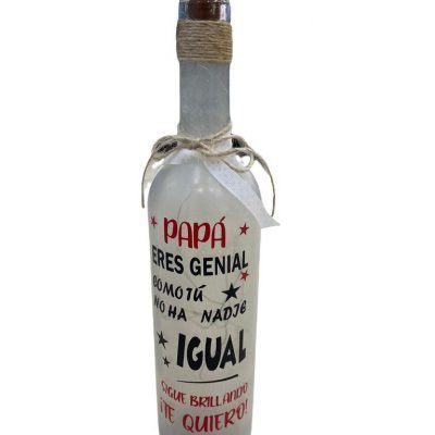 Botella de Papá con Luz