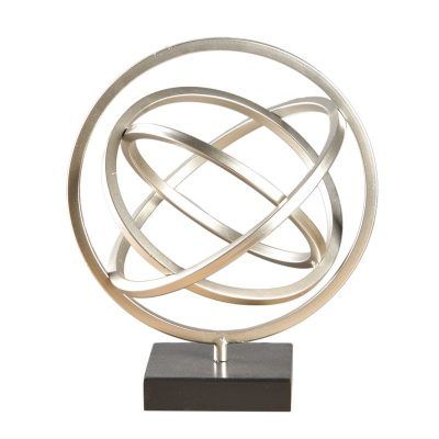 Figura con aros de metal Mod.304457