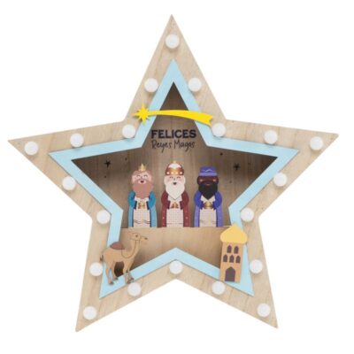 Estrella Reyes Magos con luz Mod.21821144